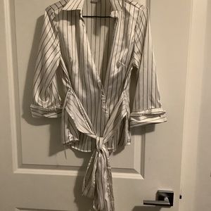 Pin stripe dress top